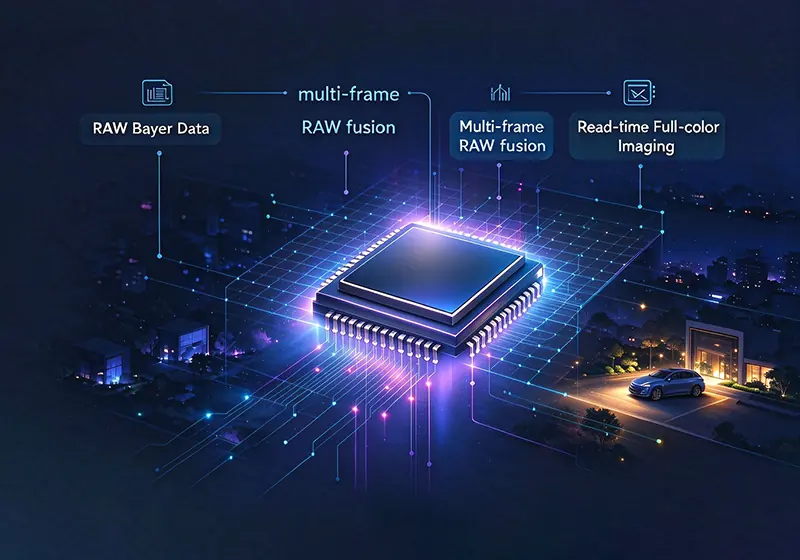 Edge AI Low-Light Full-Color Technology